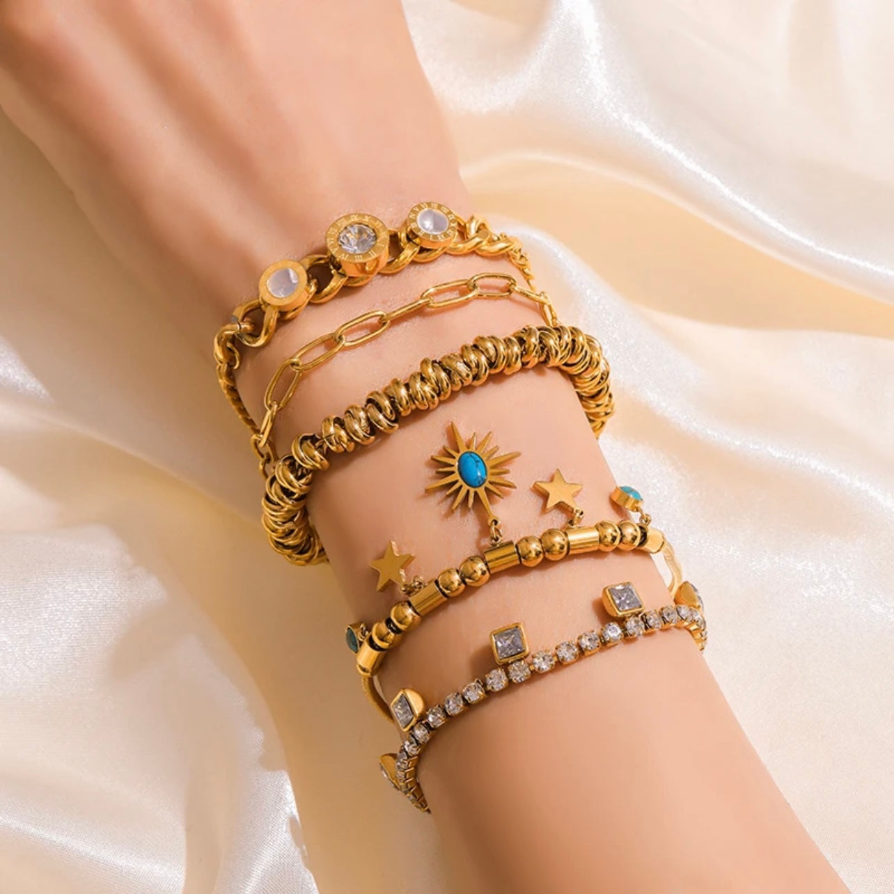 PULSERA VALERI GOLD