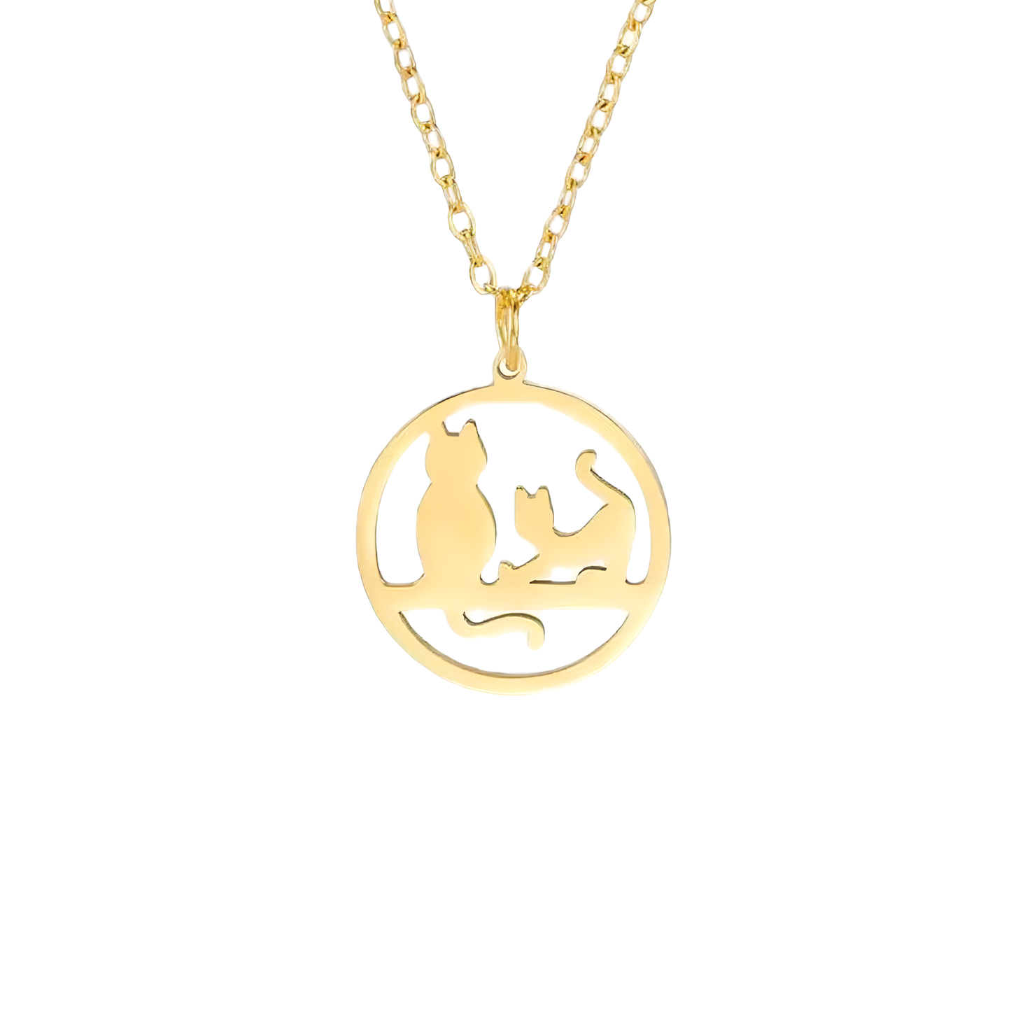 COLLAR FAMILY CAT GOLD