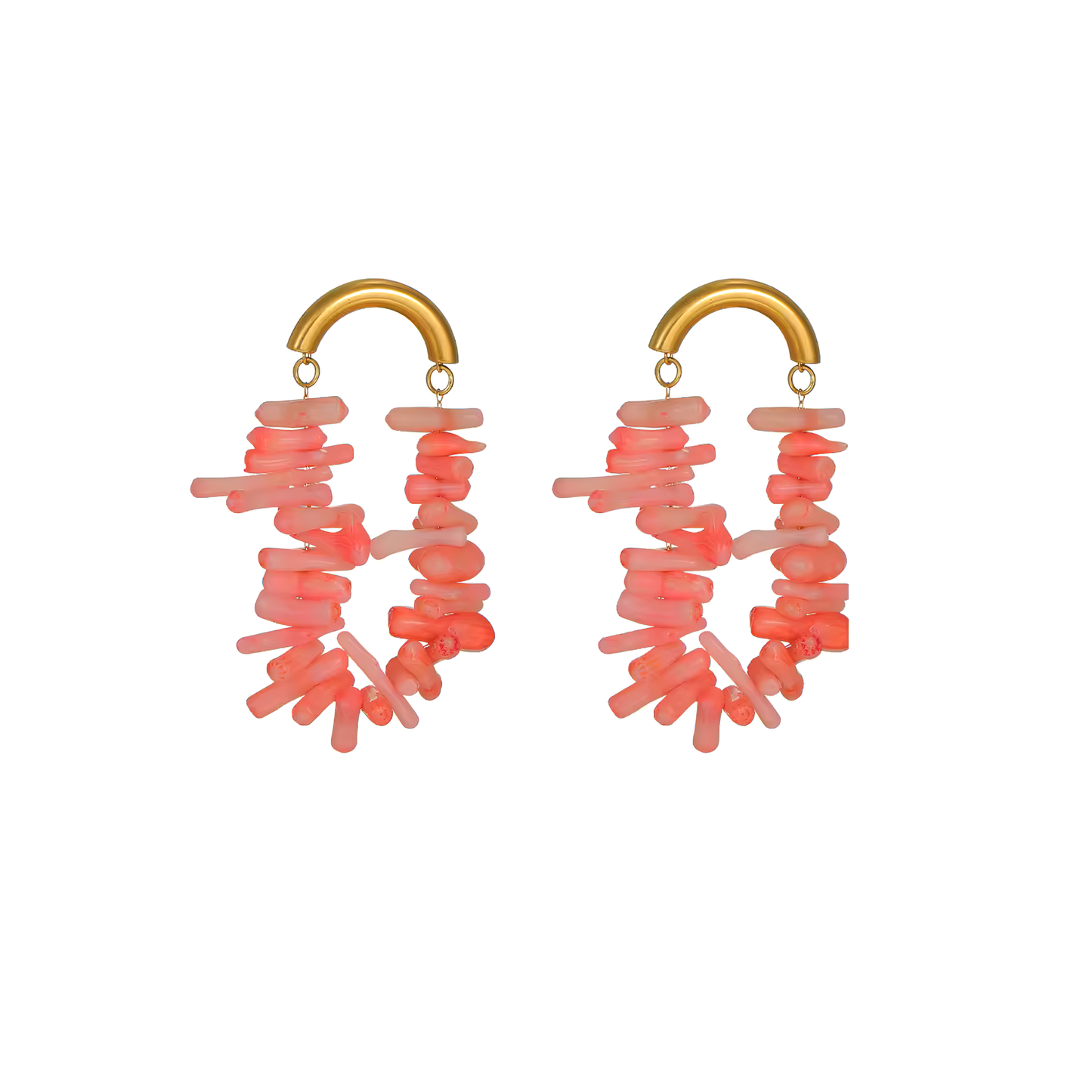 PENDIENTES ANDRA CORAL