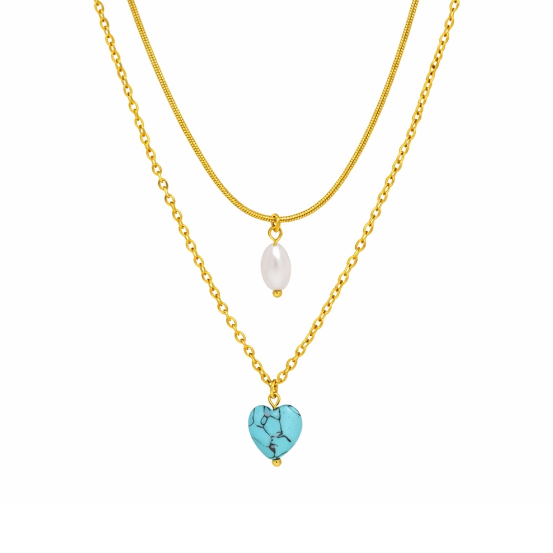 COLLAR DENA TURQUESA