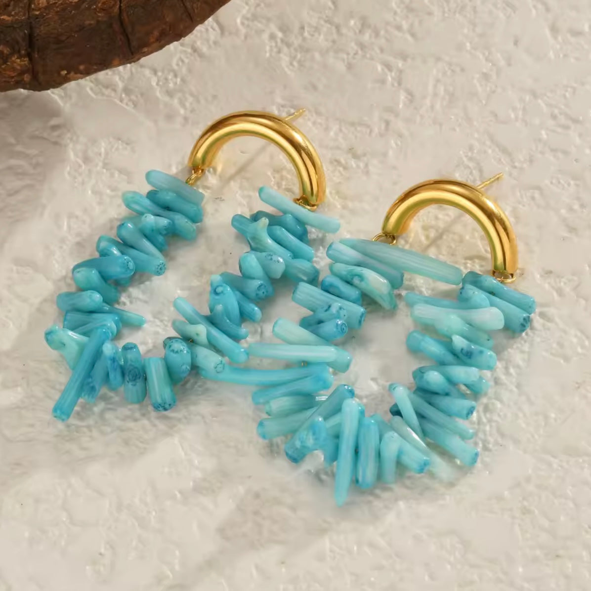 PENDIENTES ANDRA TURQUOISE
