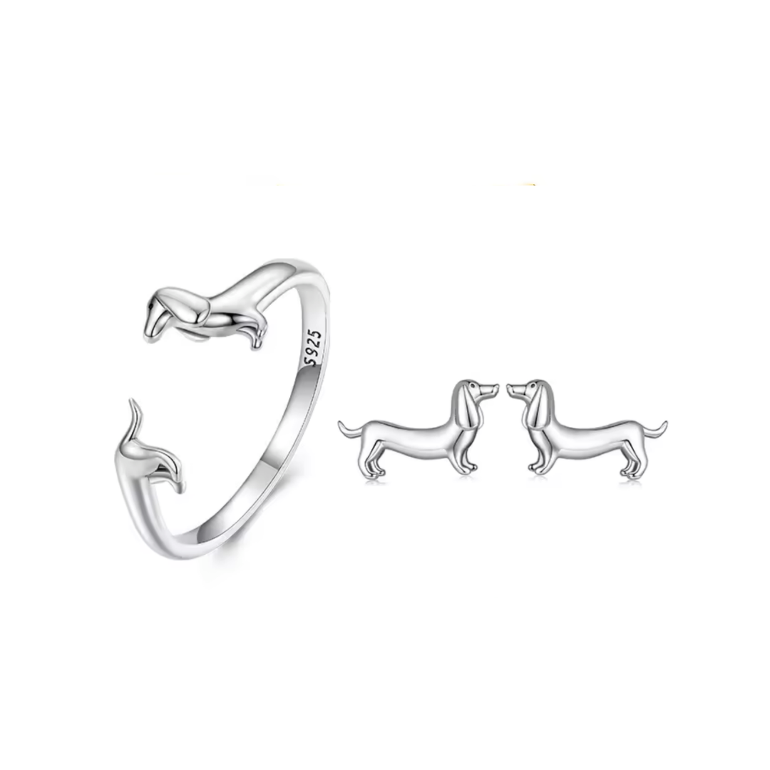 CONJUNTO DOG SILVER