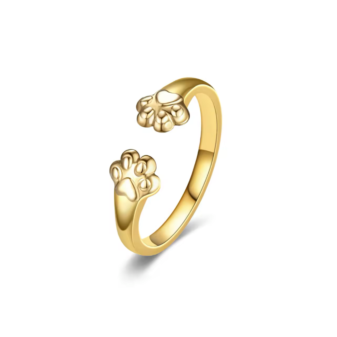 ANILLO HUELLAS GOLD