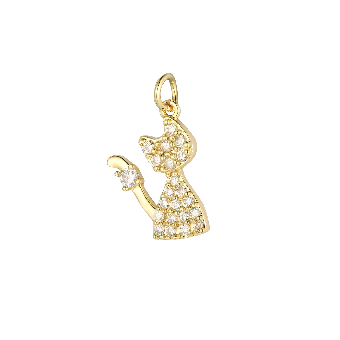 CHARM FELINE GOLD