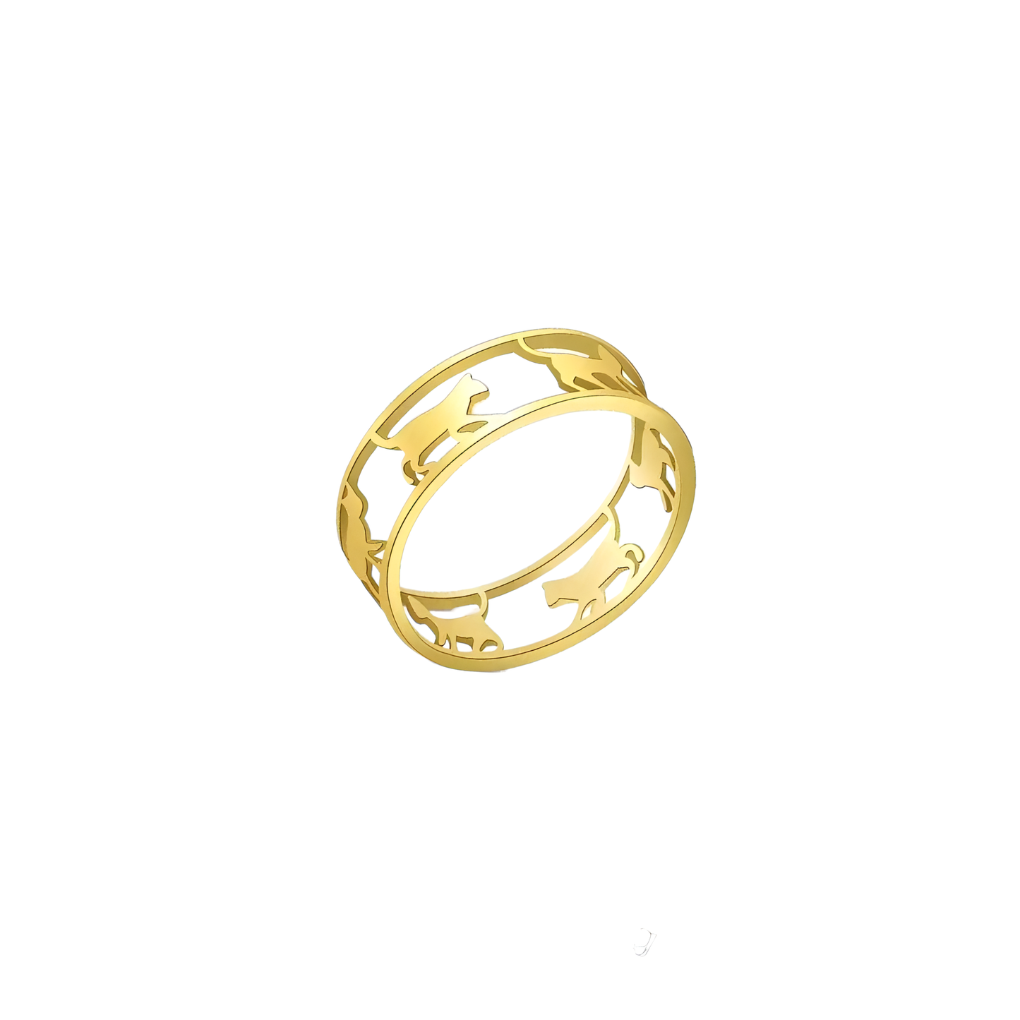 ANILLO CAT GOLD