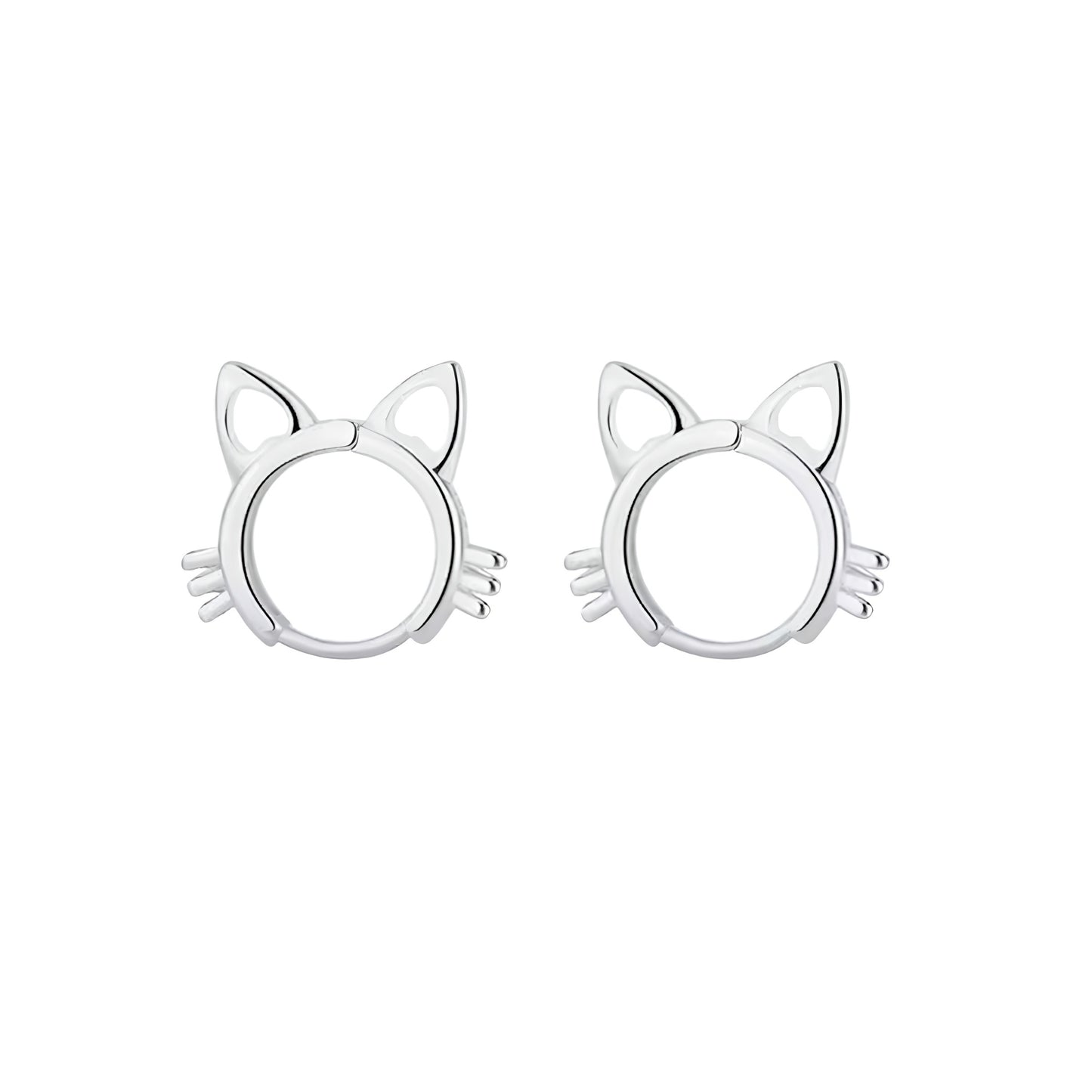 PENDIENTES FELINE SILVER