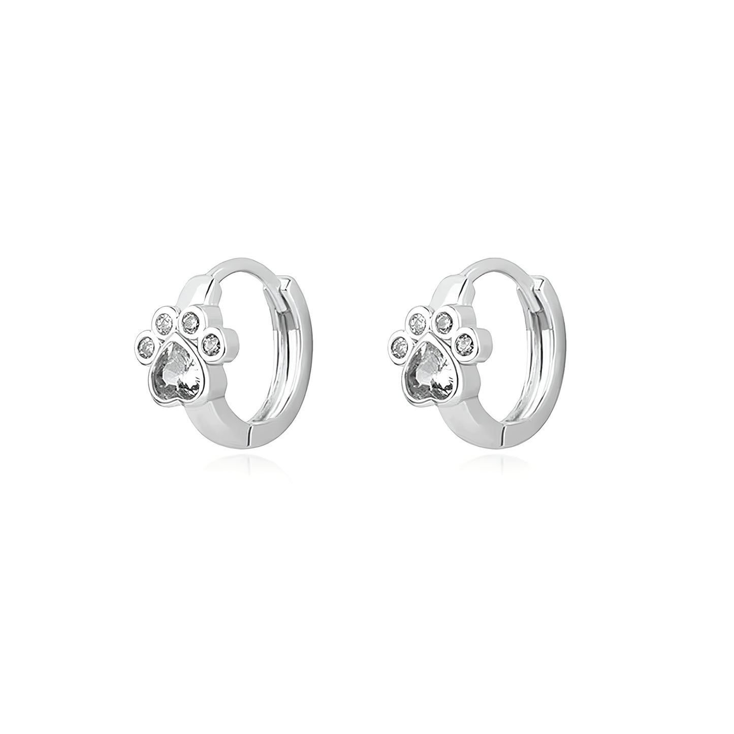 PENDIENTES HUELLA SILVER