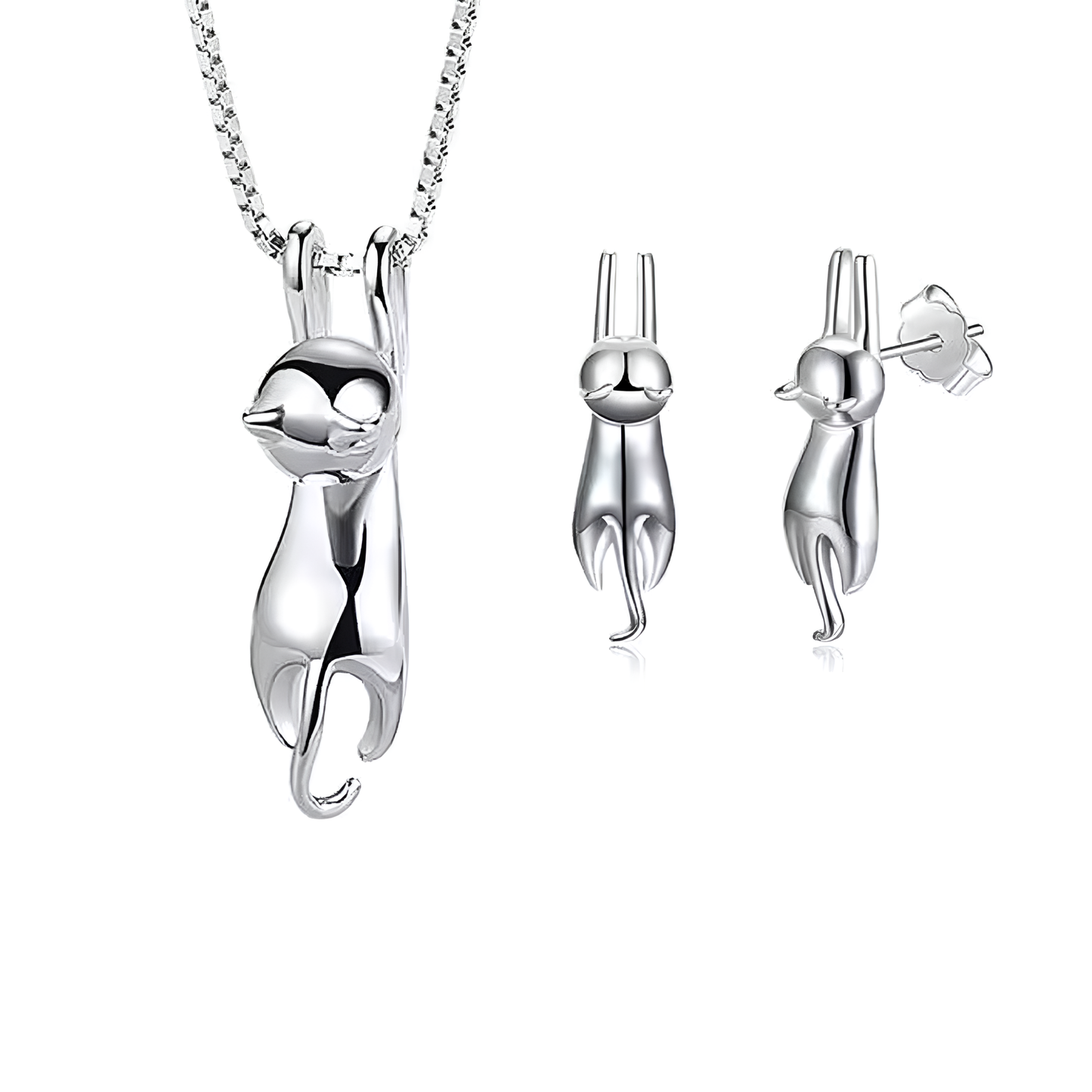 CONJUNTO CAT SILVER