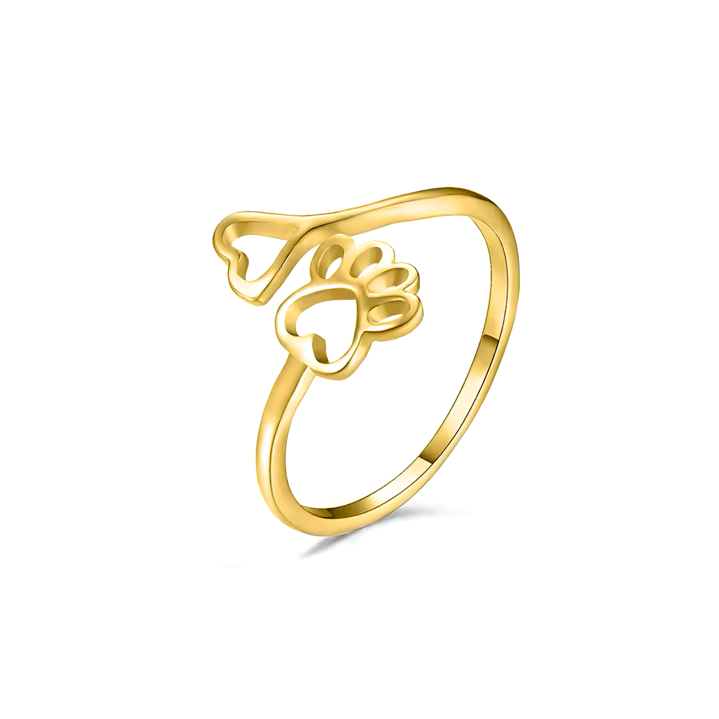 ANILLO LOVEPAW GOLD