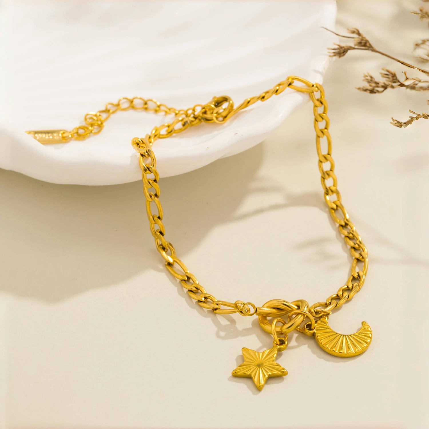 PULSERA SOL Y LUNA