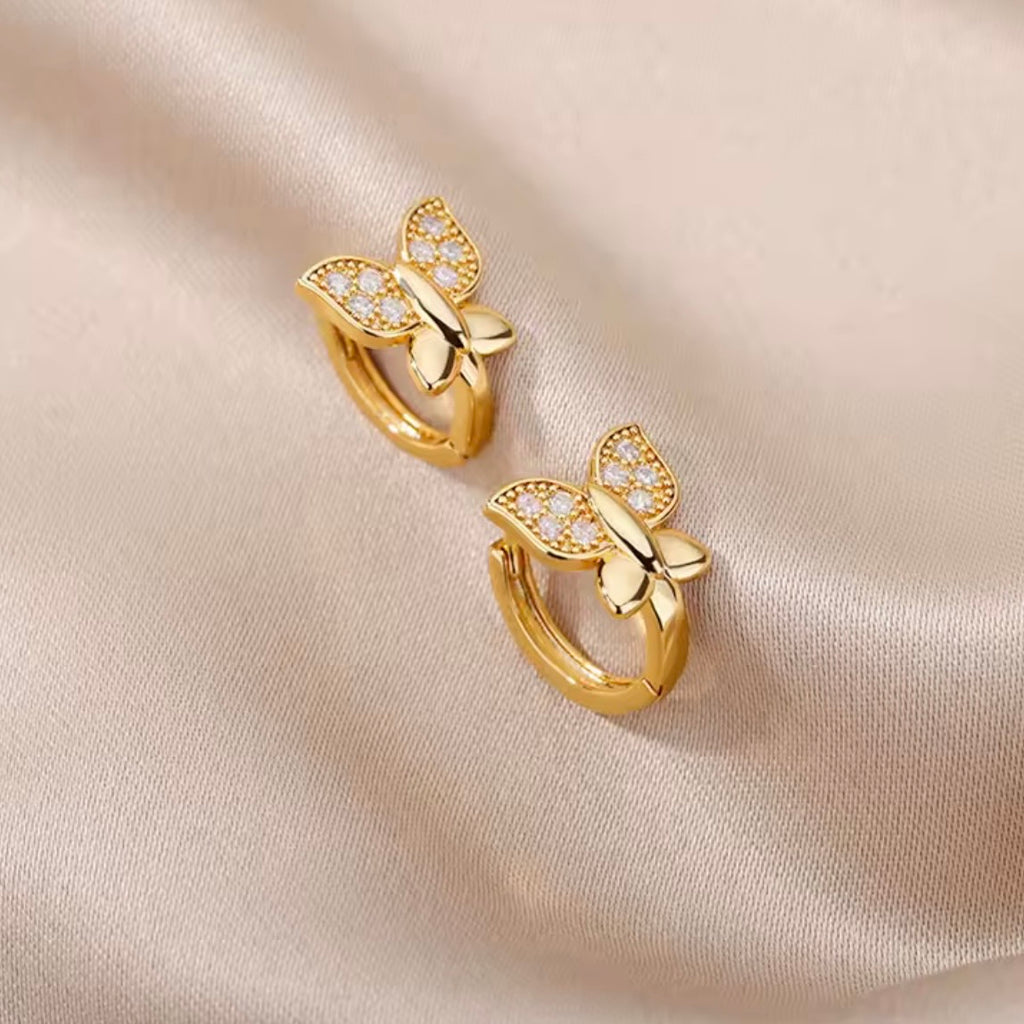 PENDIENTES MARIPOSA