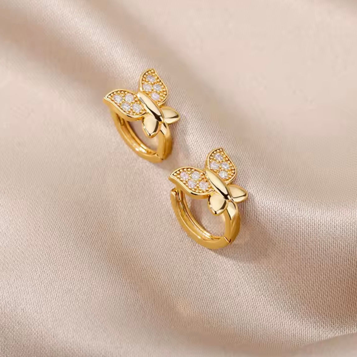 PENDIENTES MARIPOSA
