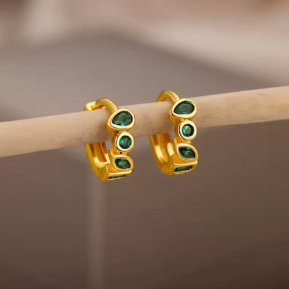 PENDIENTES KALEA VERDE