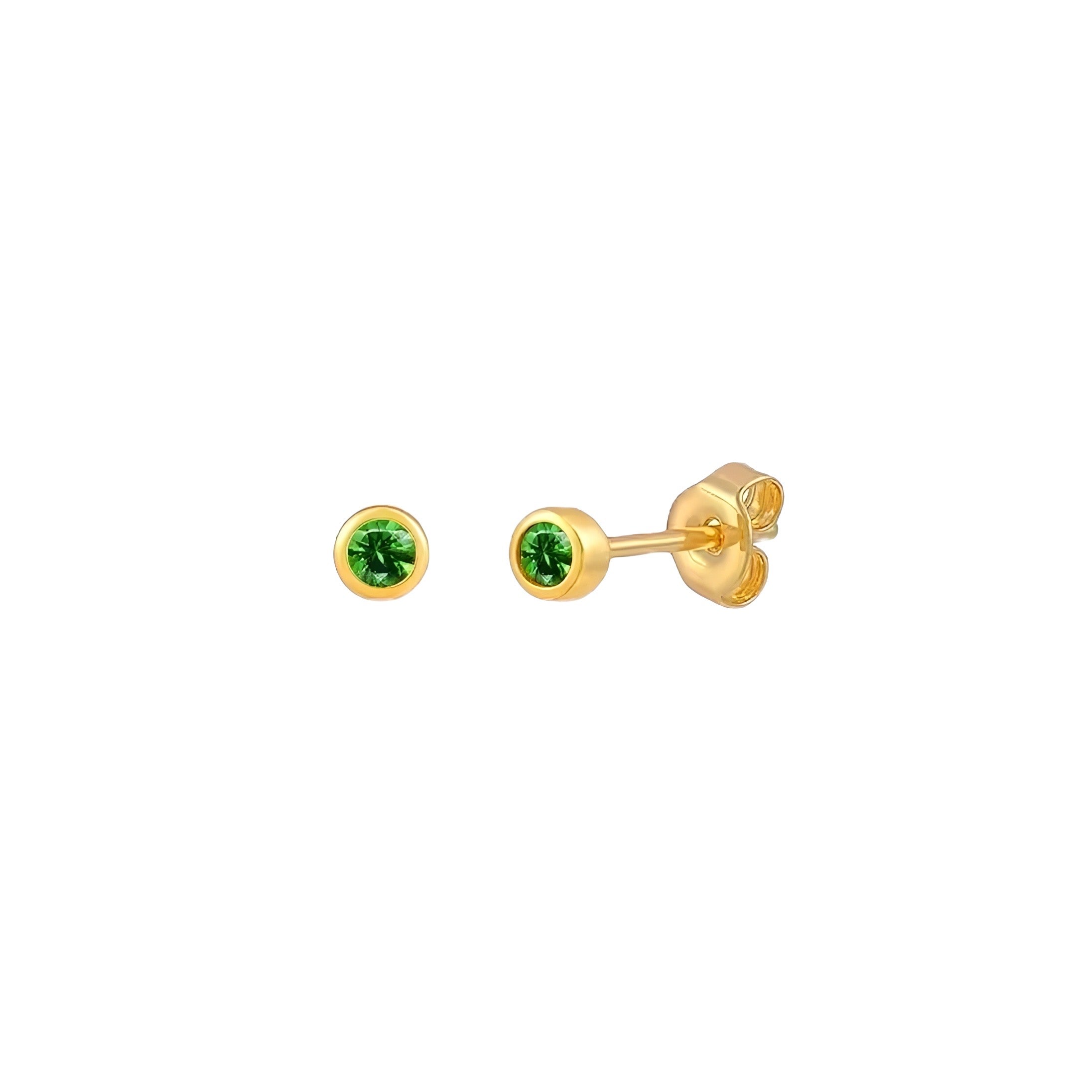 PENDIENTES NIRA GREEN GOLD