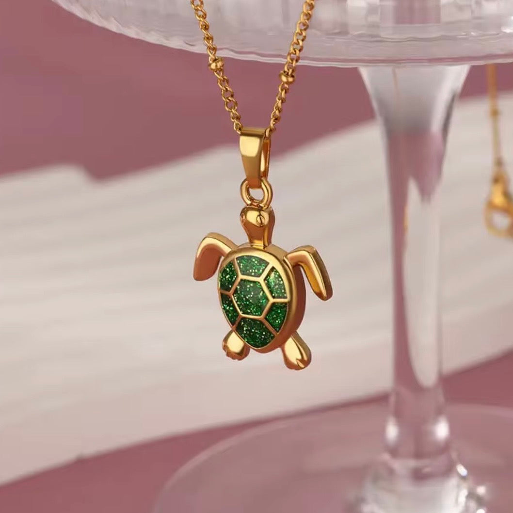 COLLAR GALAPAGO MINI GREEN