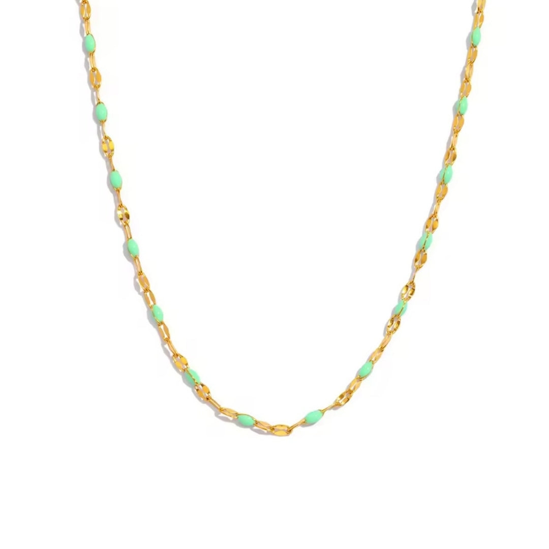 COLLAR FINE VERDE