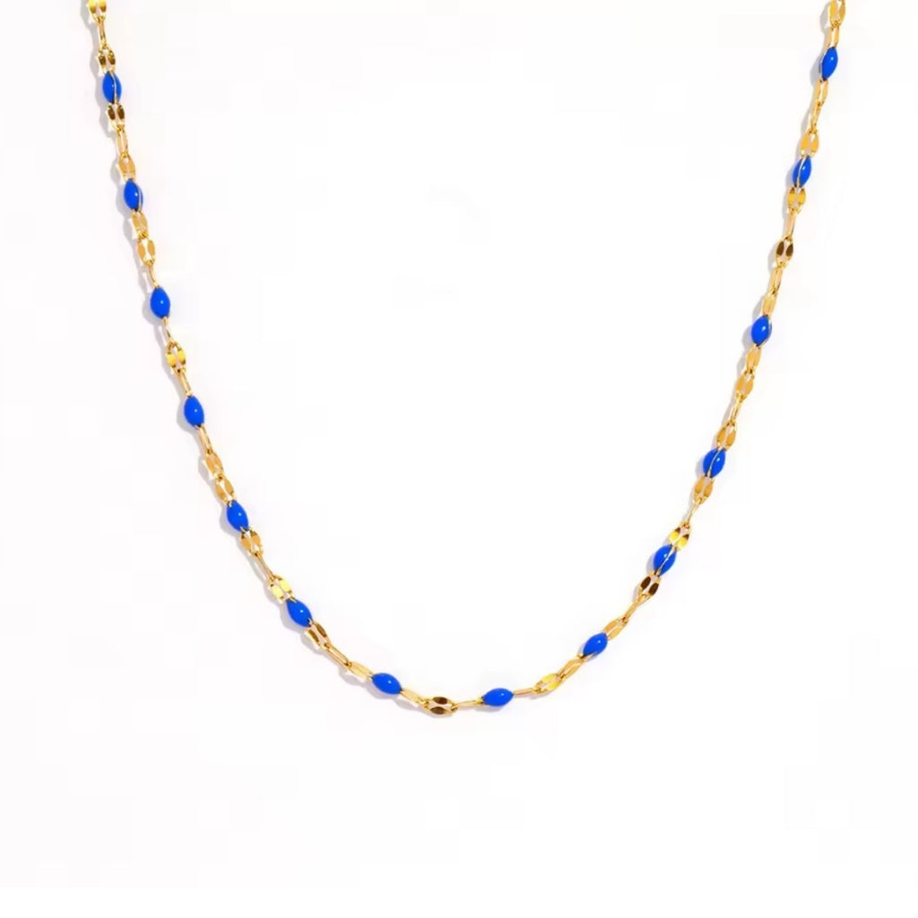 COLLAR FINE AZUL