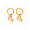 PENDIENTES ALOHA ROSA