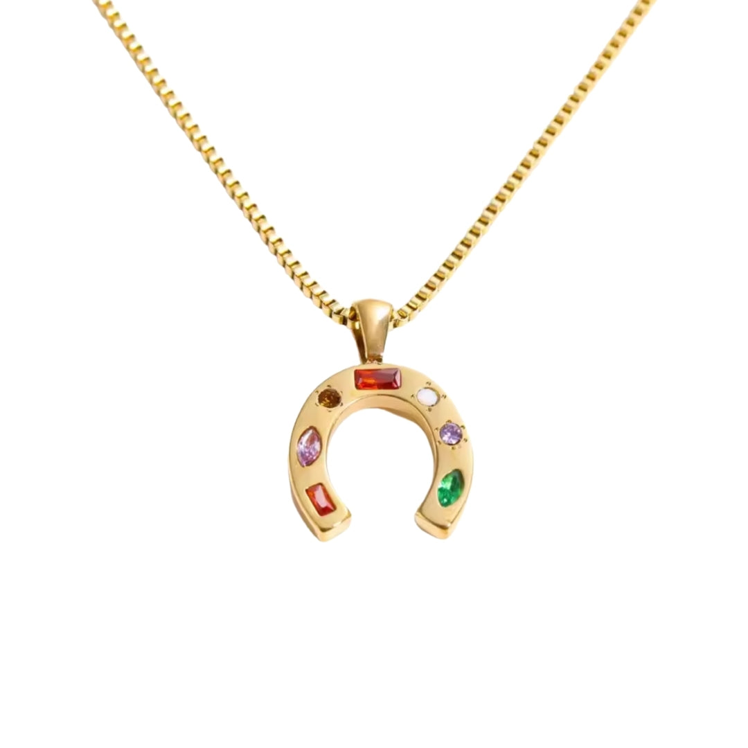 COLLAR HERRADURA CIRCONITAS