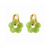 PENDIENTES BLOOM GREEN
