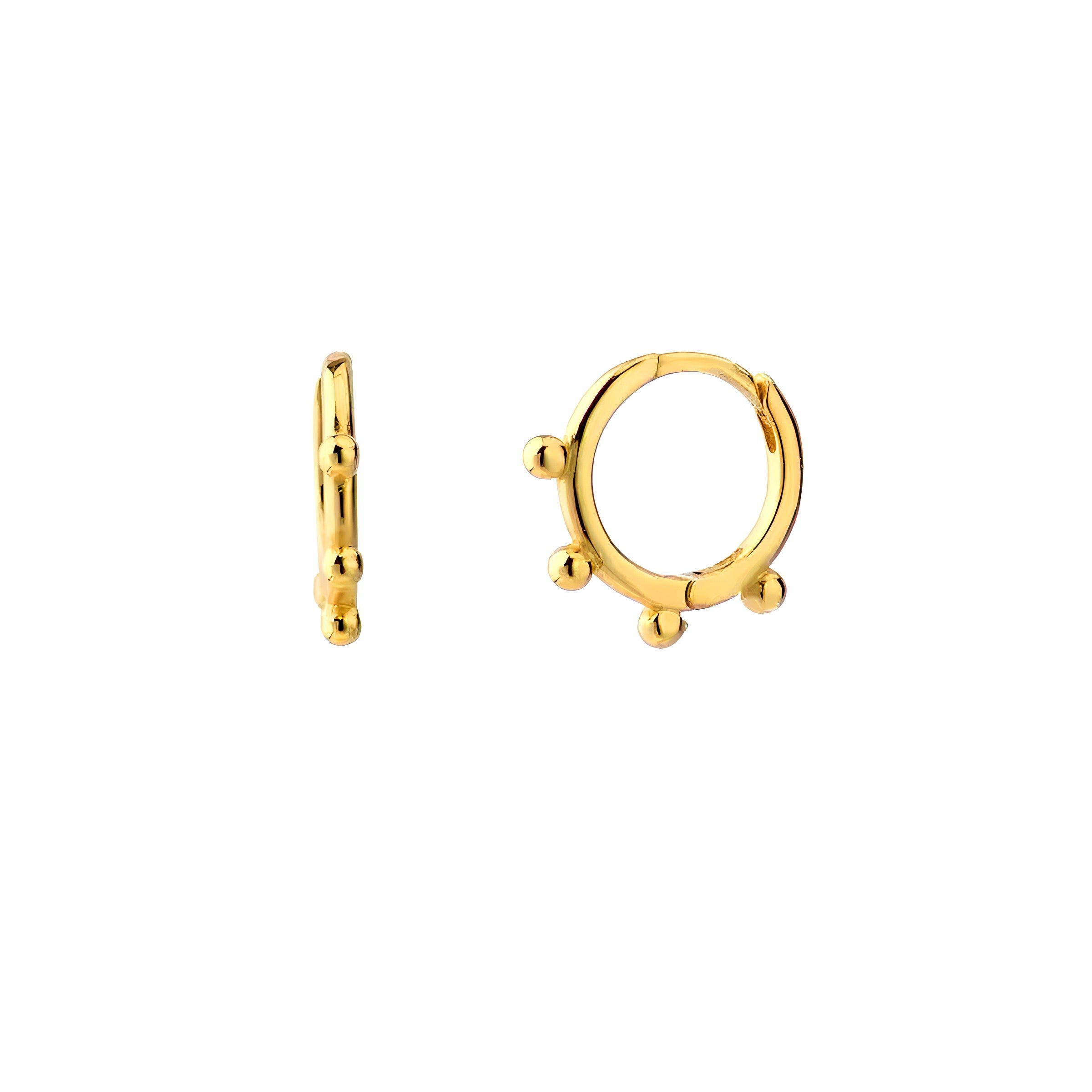 PENDIENTES AMAL GOLD