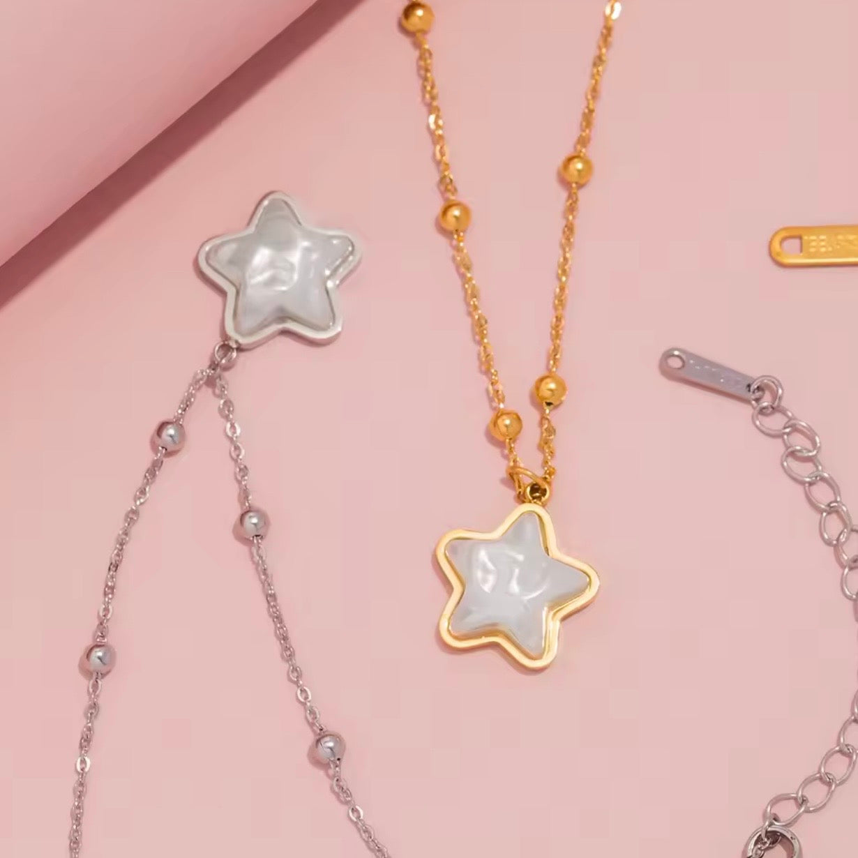 COLLAR STAR PEARL