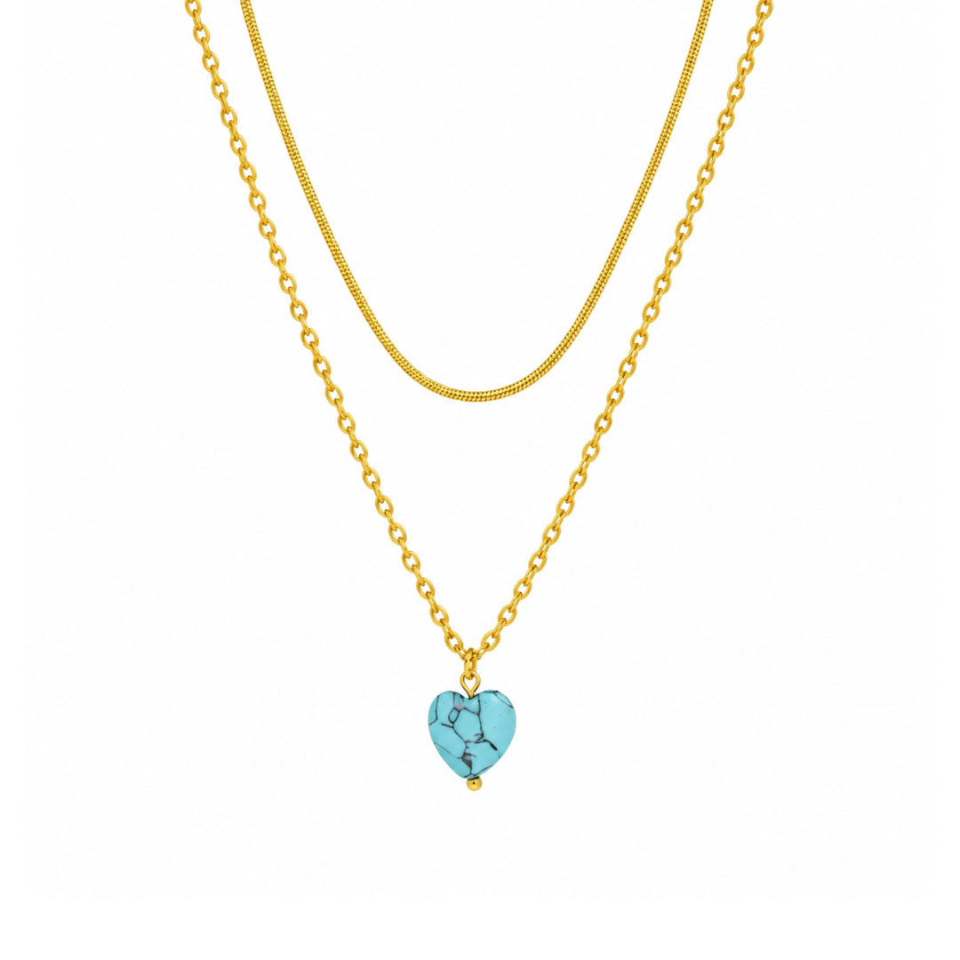 COLLAR DENA TURQUESA