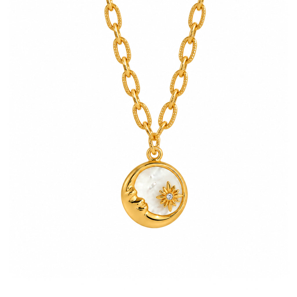 COLLAR LUNA NÁCAR