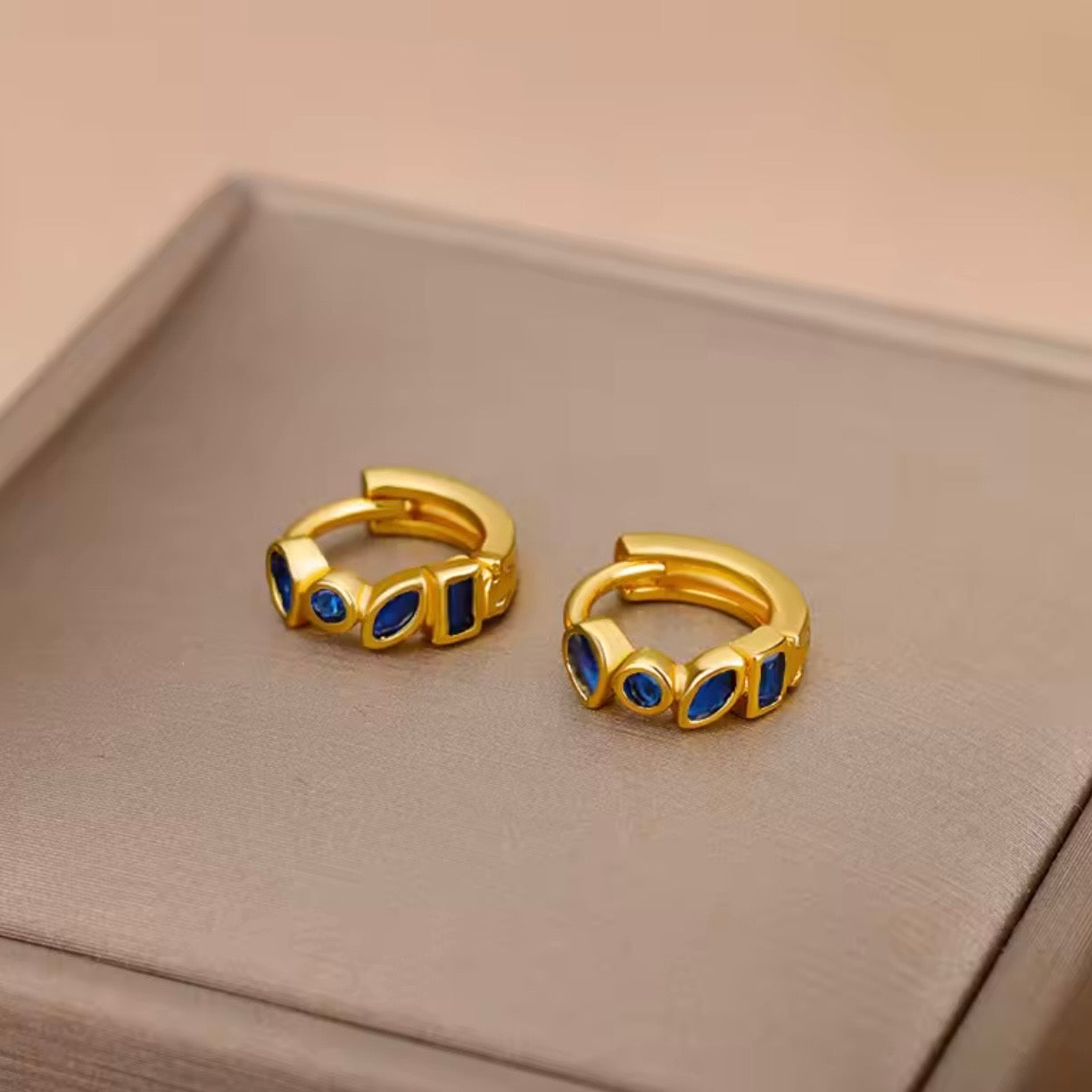 PENDIENTES KALEA AZUL