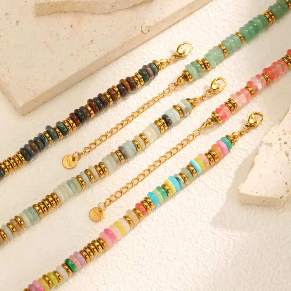 PULSERA IBIZA AGUAMARINA
