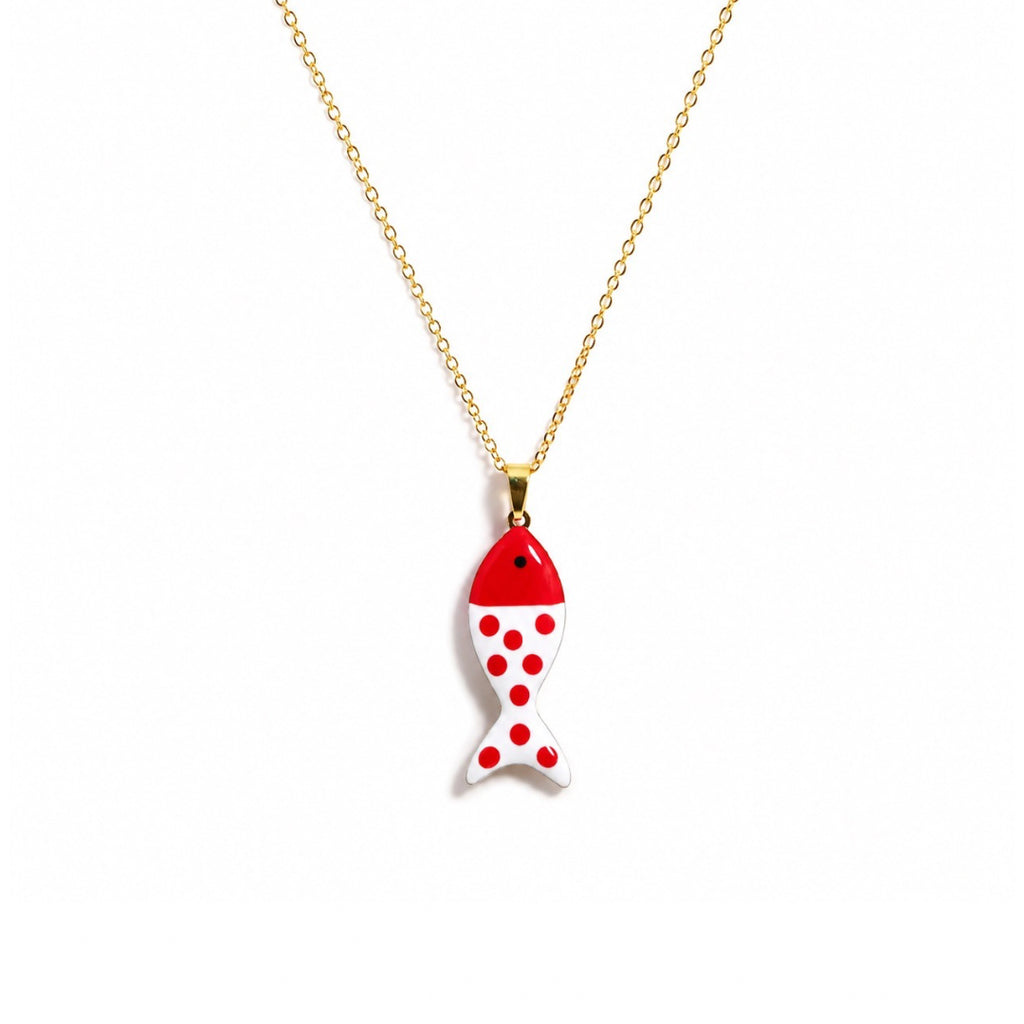 COLLAR BARBATE ROJO