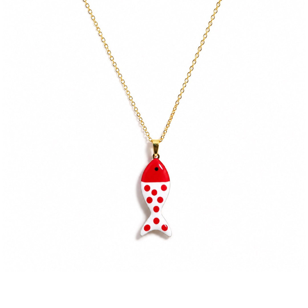 COLLAR BARBATE ROJO