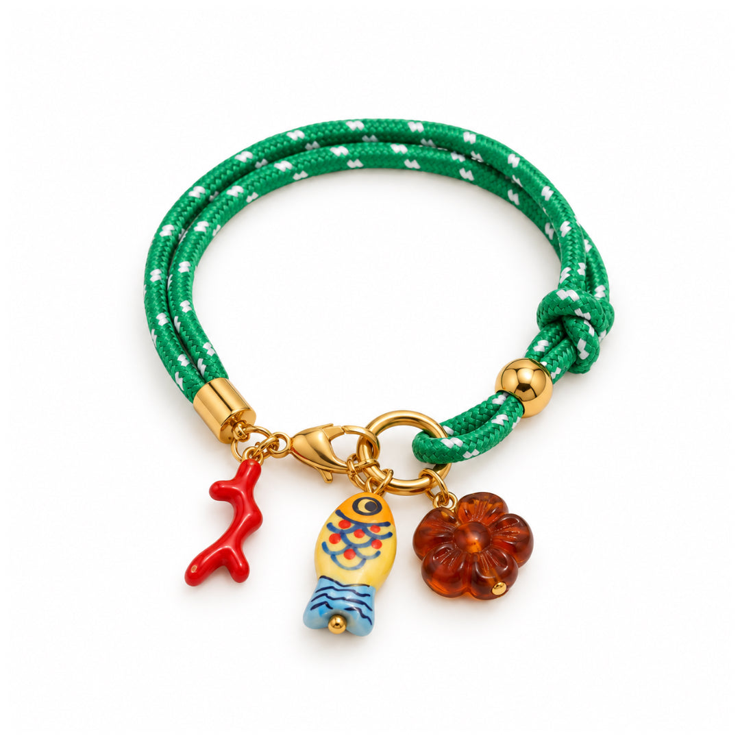 PULSERA CORALIA GREEN