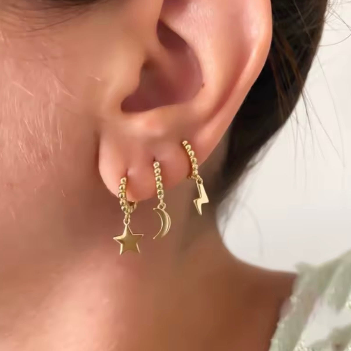 PENDIENTES STAR MINI
