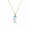 COLLAR BARBATE AZUL