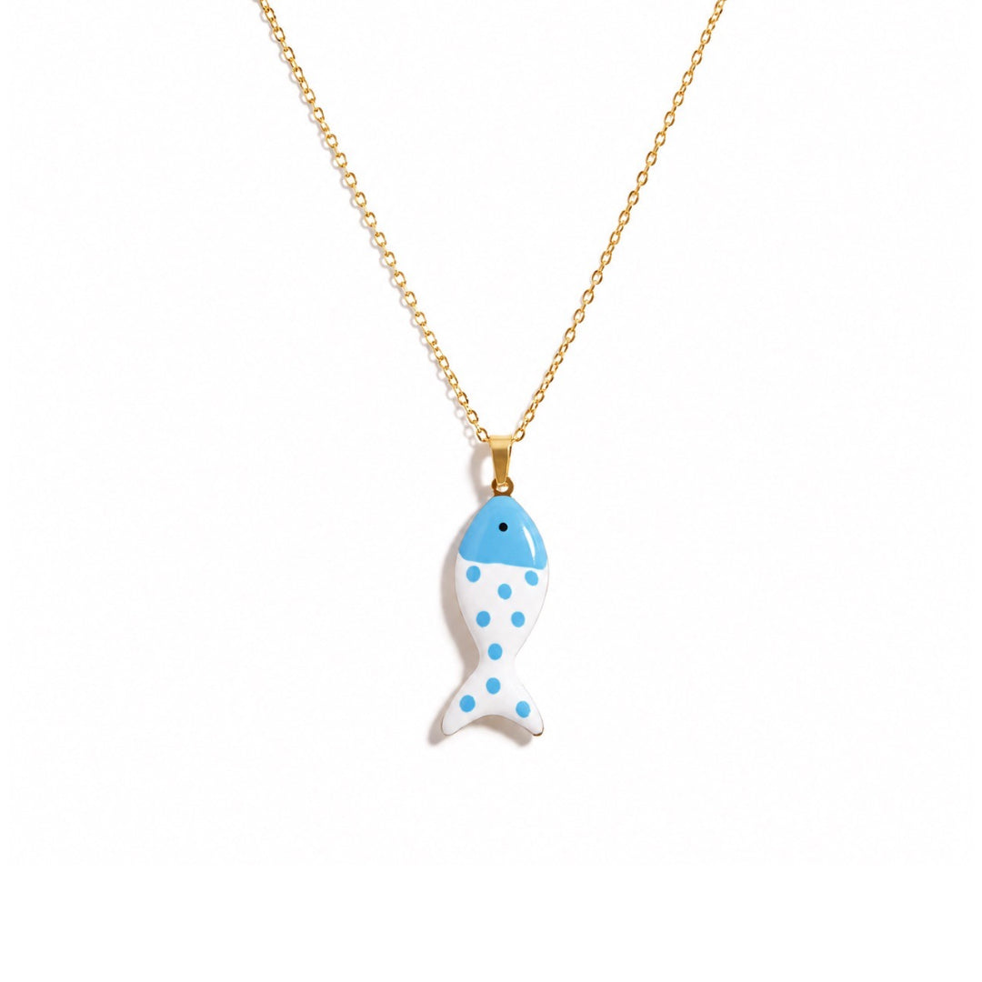 COLLAR BARBATE AZUL