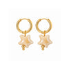 PENDIENTES ESTRELLA BEIGE