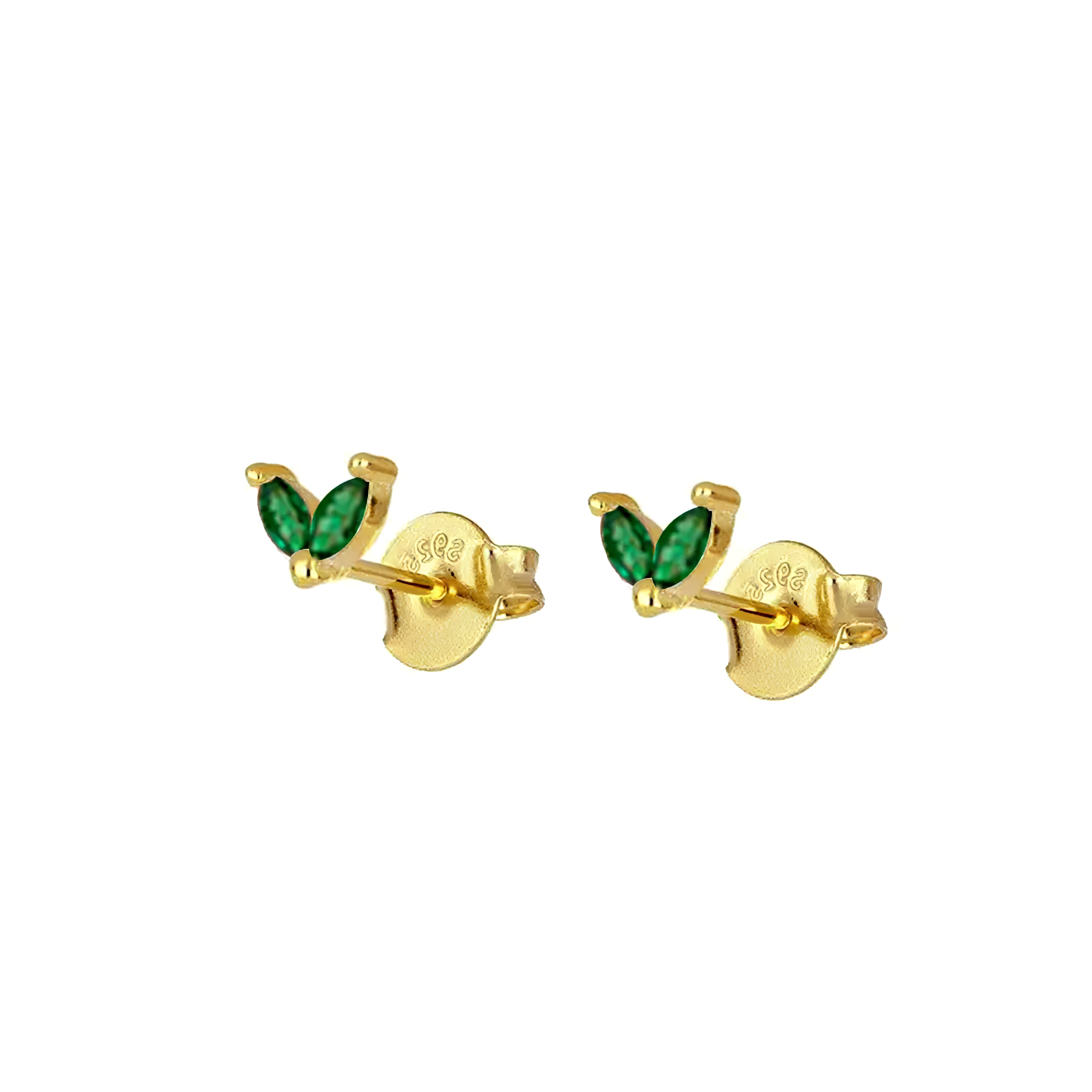 PENDIENTES GREEN MINI