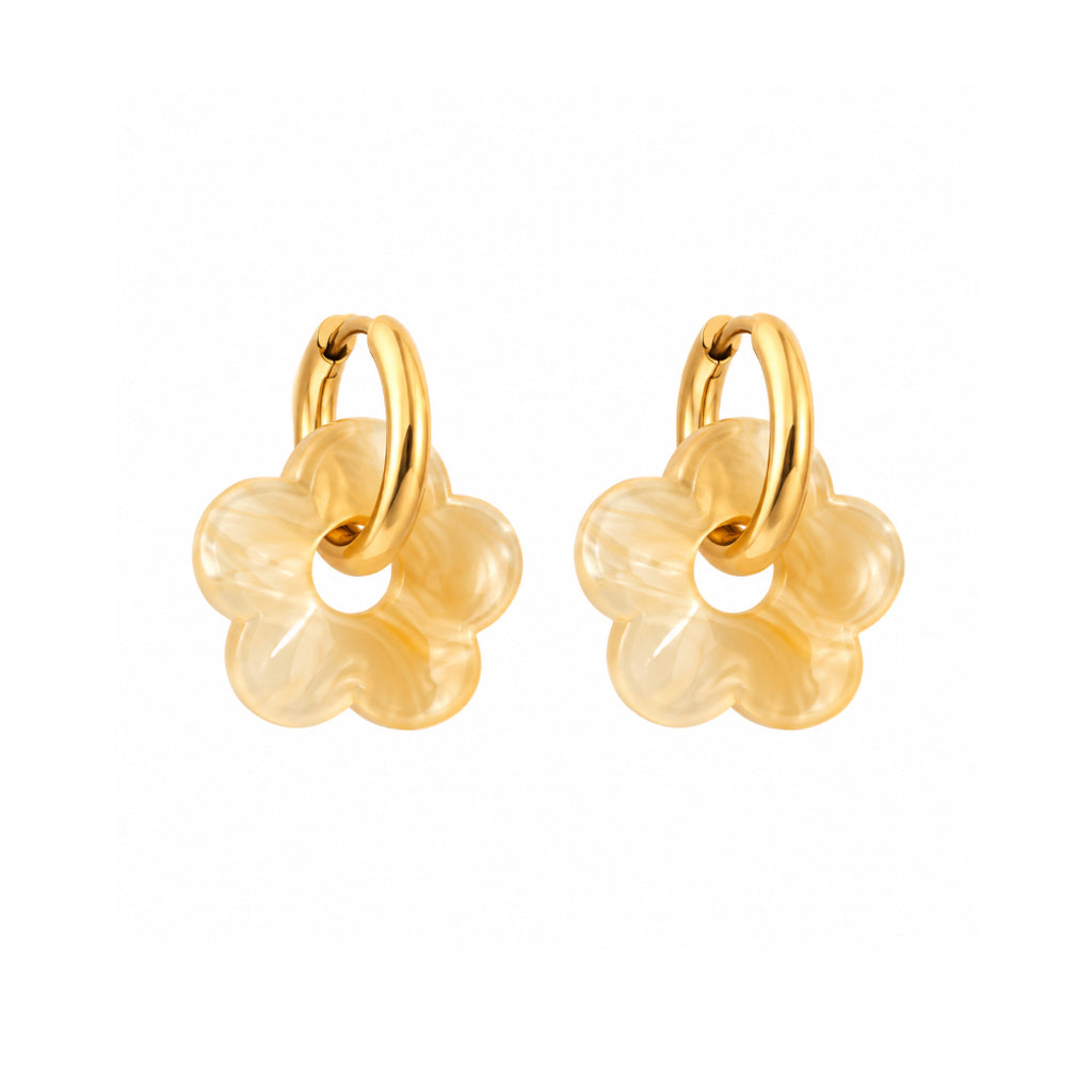 PENDIENTES BLOOM AMBER