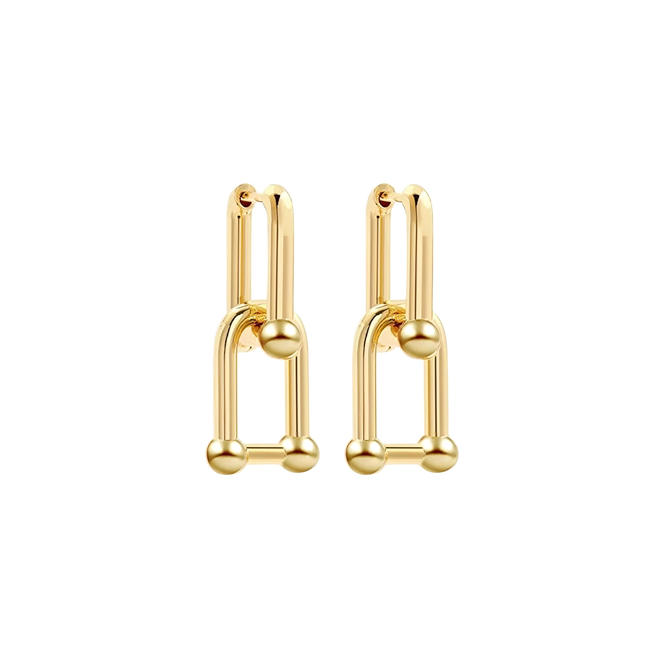 PENDIENTES GENOVA GOLD