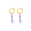 PENDIENTES SAMBA BLUE