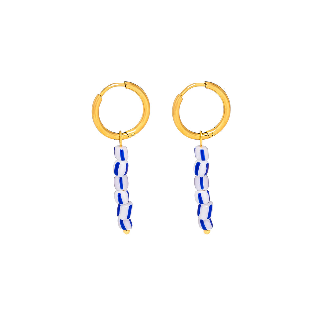 PENDIENTES SAMBA BLUE