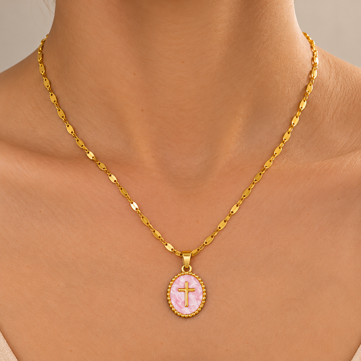 COLLAR DIVINE ROSE