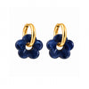 PENDIENTES BLOOM DARK BLUE