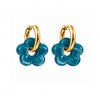 PENDIENTES BLOOM BLUE WHITE
