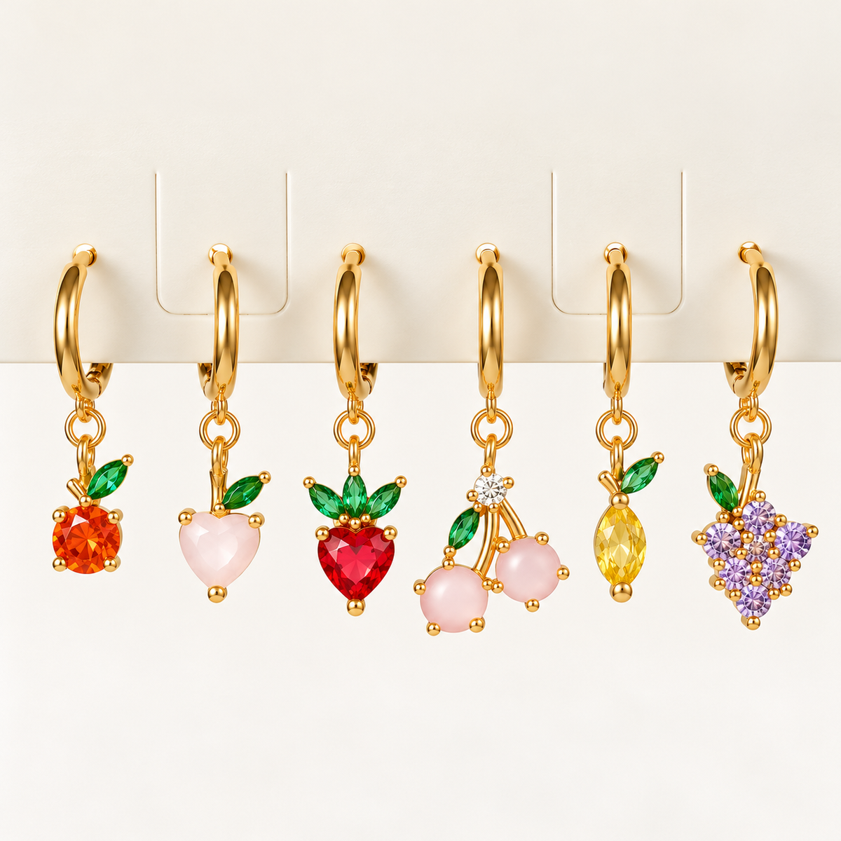 PENDIENTES FRUITS