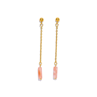 PENDIENTES MARLIN CORAL