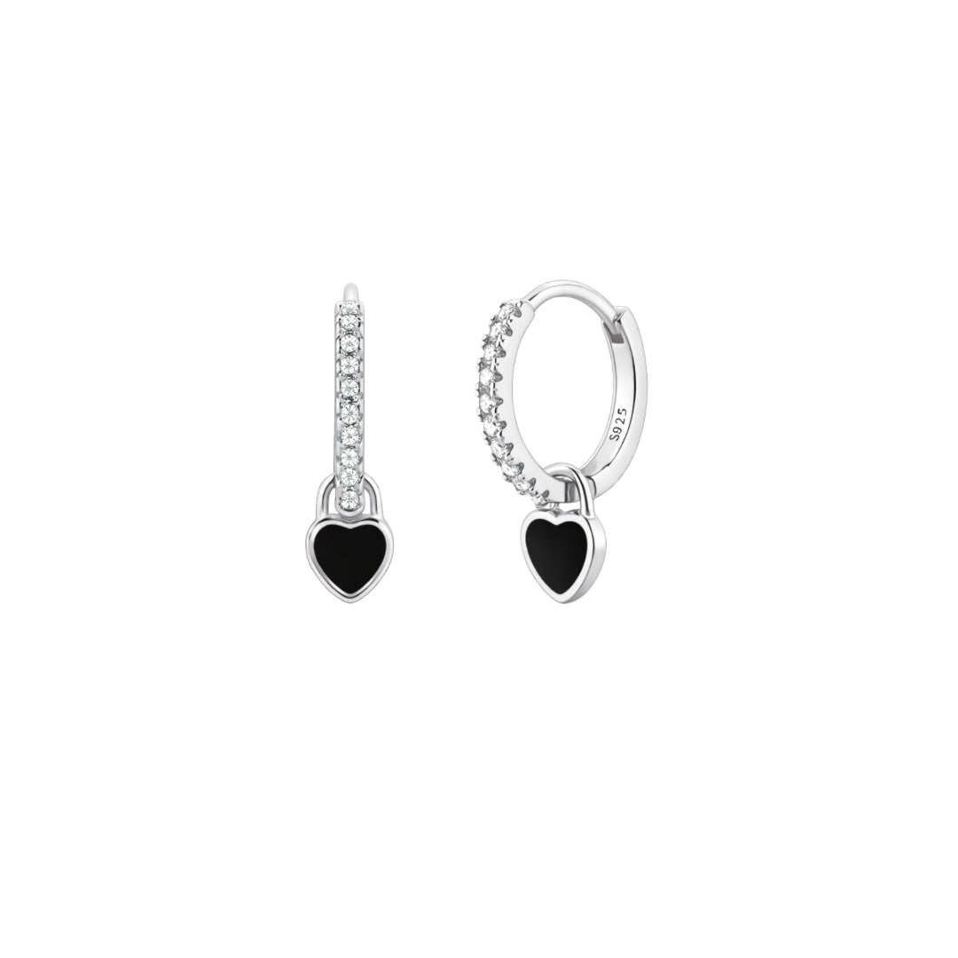 PENDIENTES MINI BLACK