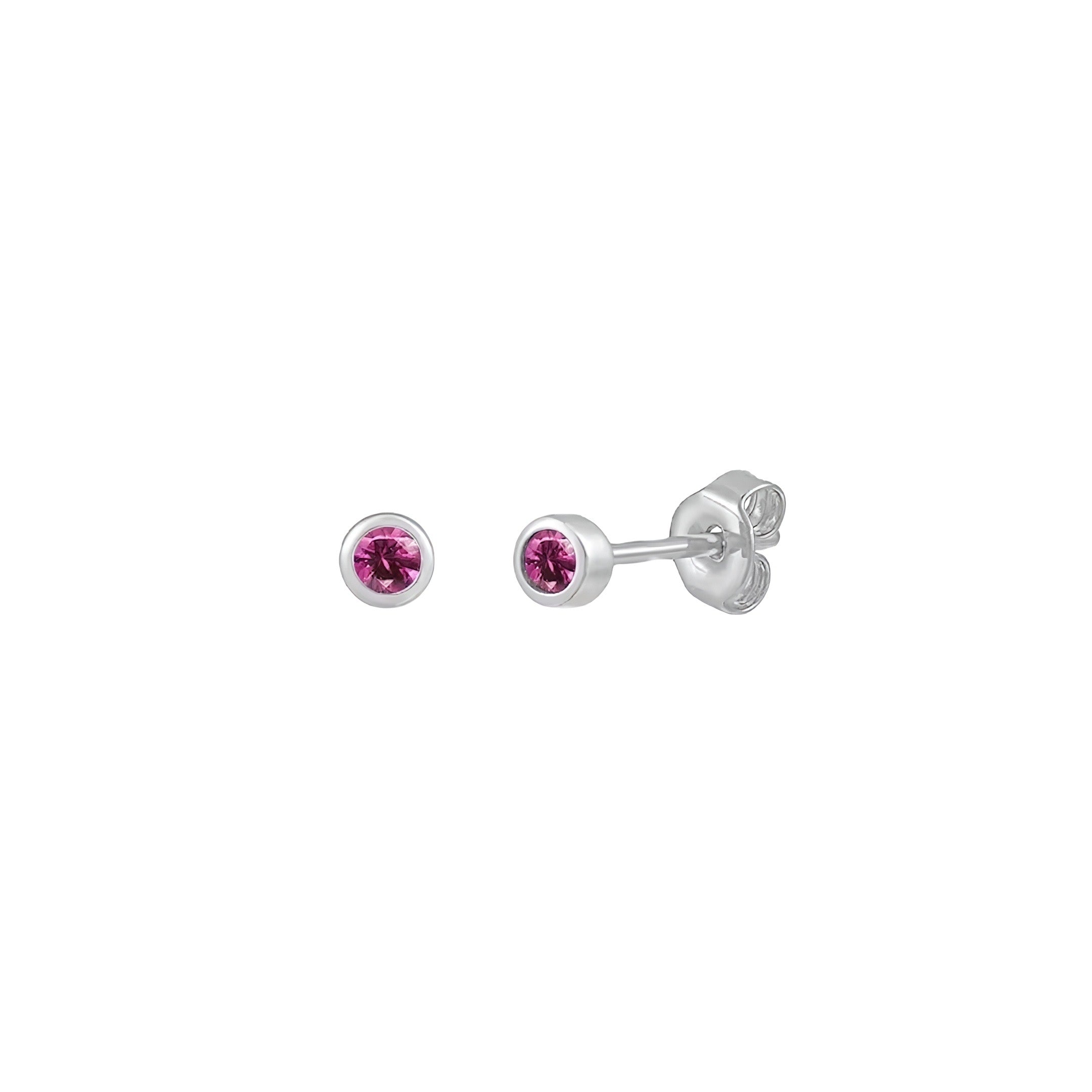 PENDIENTES NIRA PINK SILVER