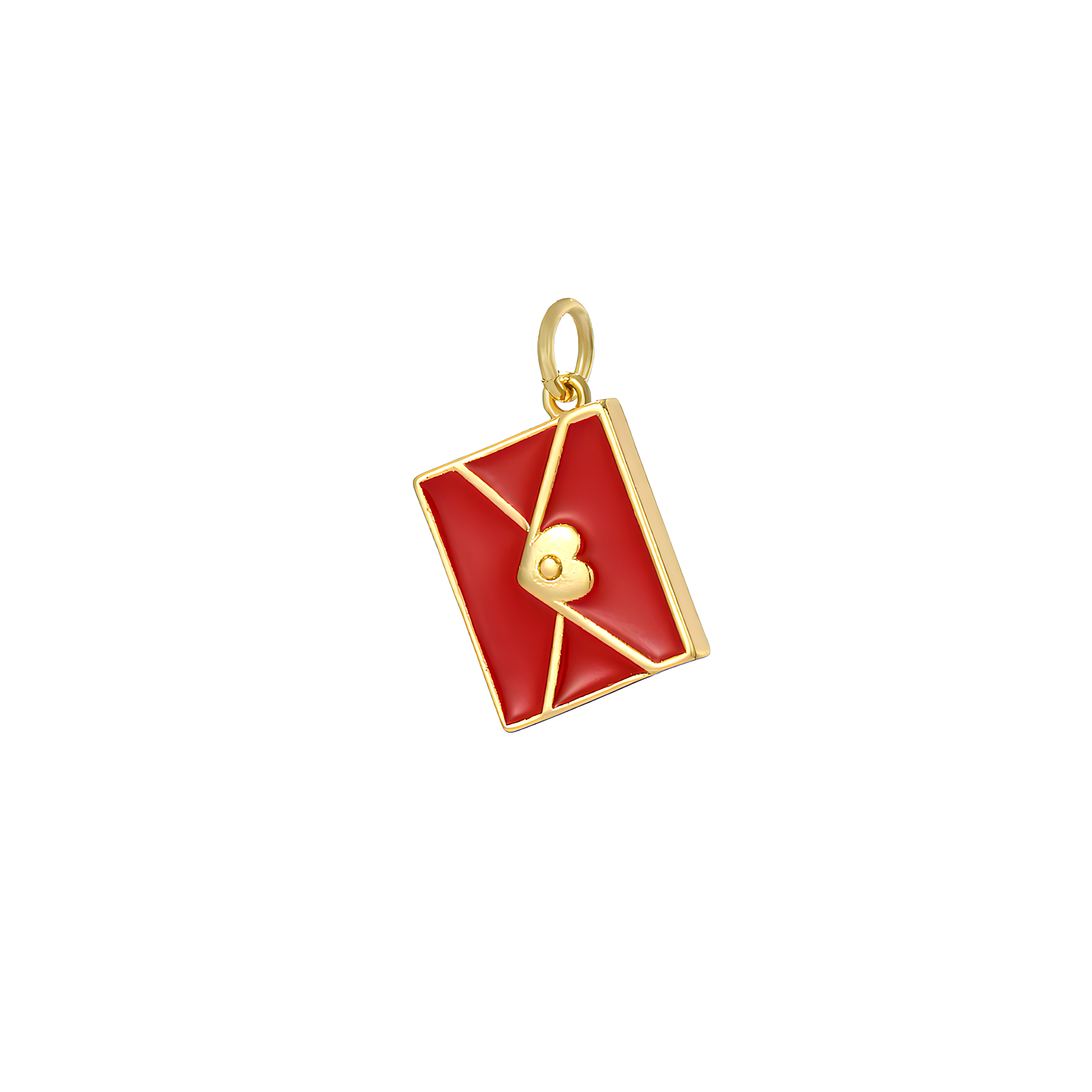 CHARM LETTER RED